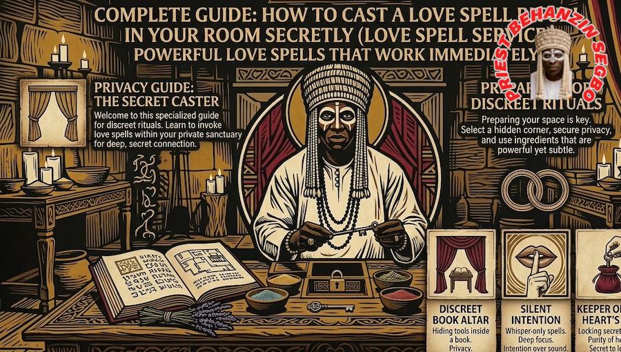 Complete Guide- How to Cast a Love Spell Ritual (Love Spell Service ) Powerful Love Spells That Work Immediately