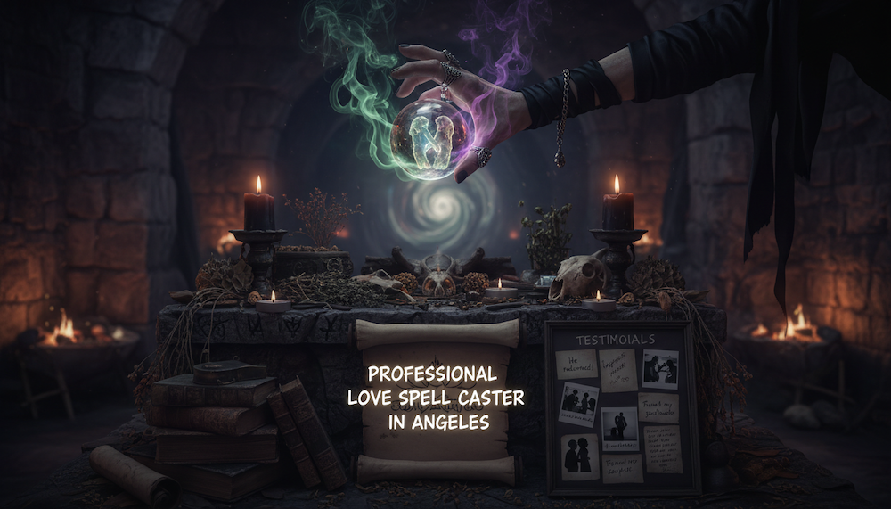 Professional love spell caster in Los Angeles with testimonials.