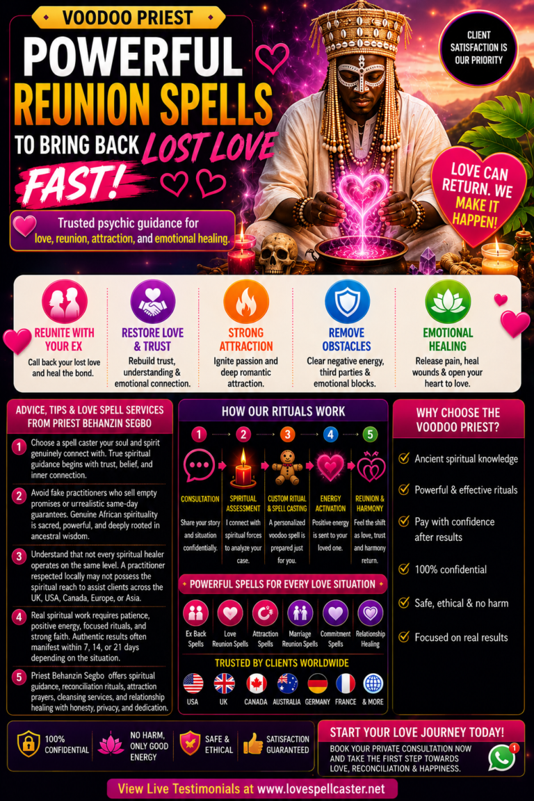 Powerful Reunion Spells to Bring Back Lost Love Fast