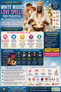 White Magic Love Spells for Peaceful Relationship Healing