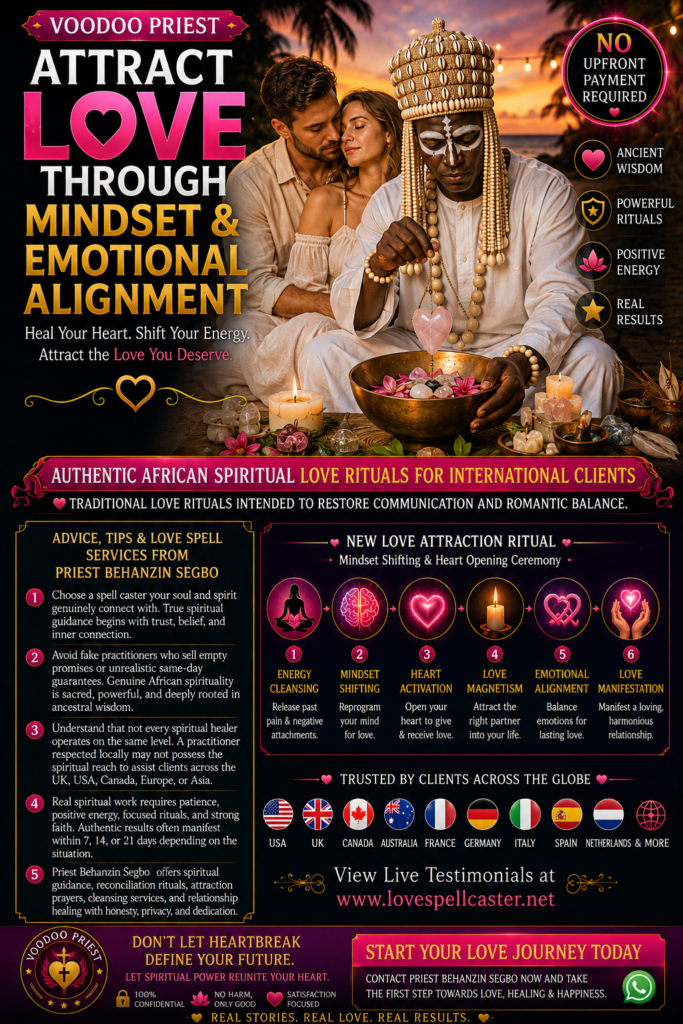 Authentic African Spiritual Love Rituals for International Clients