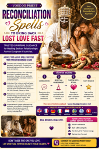Reconciliation Spells to Bring Back Lost Love Fast