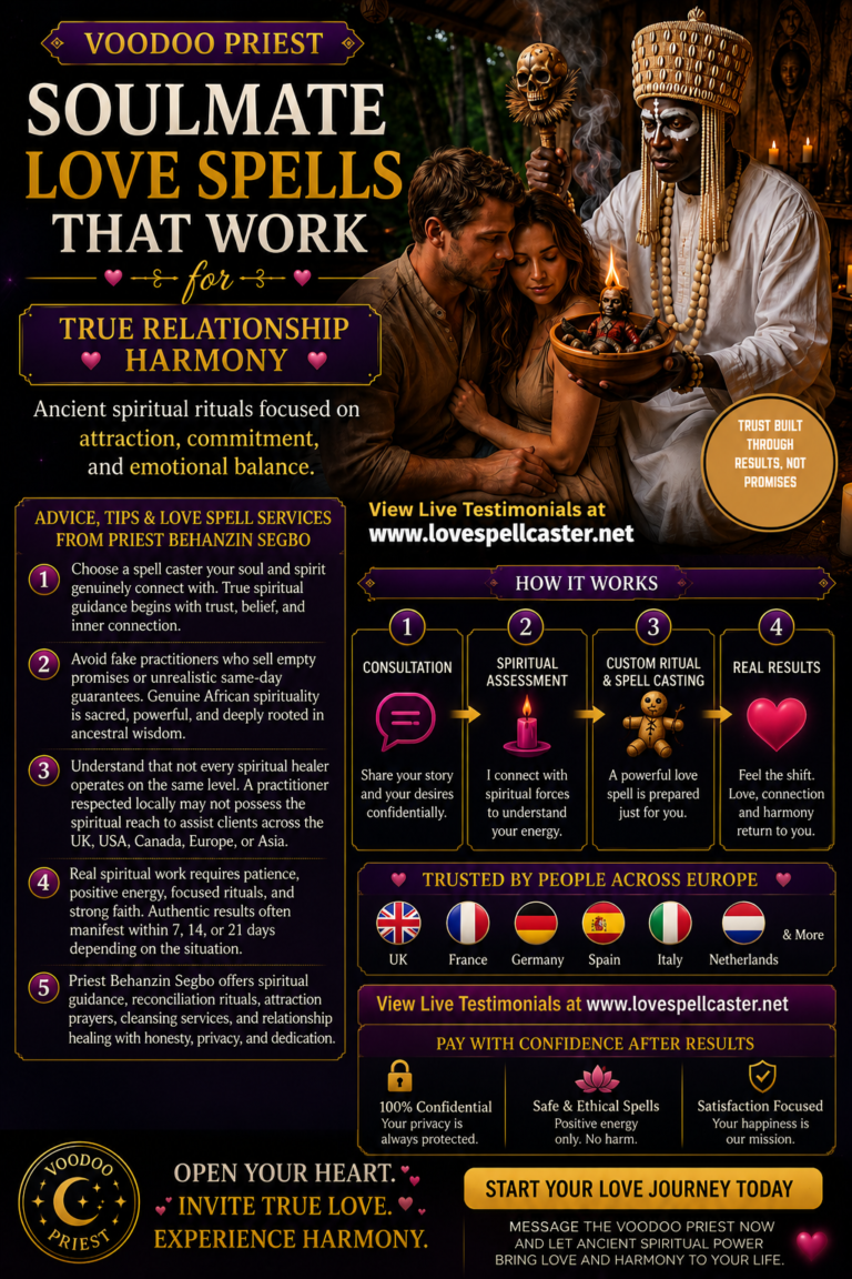 Soulmate Love Spells That Work for True Relationship Harmony