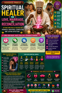 Spiritual Healer for Love, Marriage, and Reconciliation
