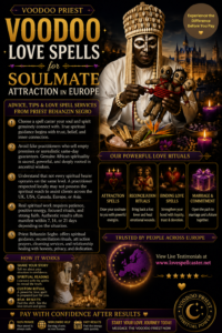 Voodoo Love Spells for Soulmate Attraction in Europe