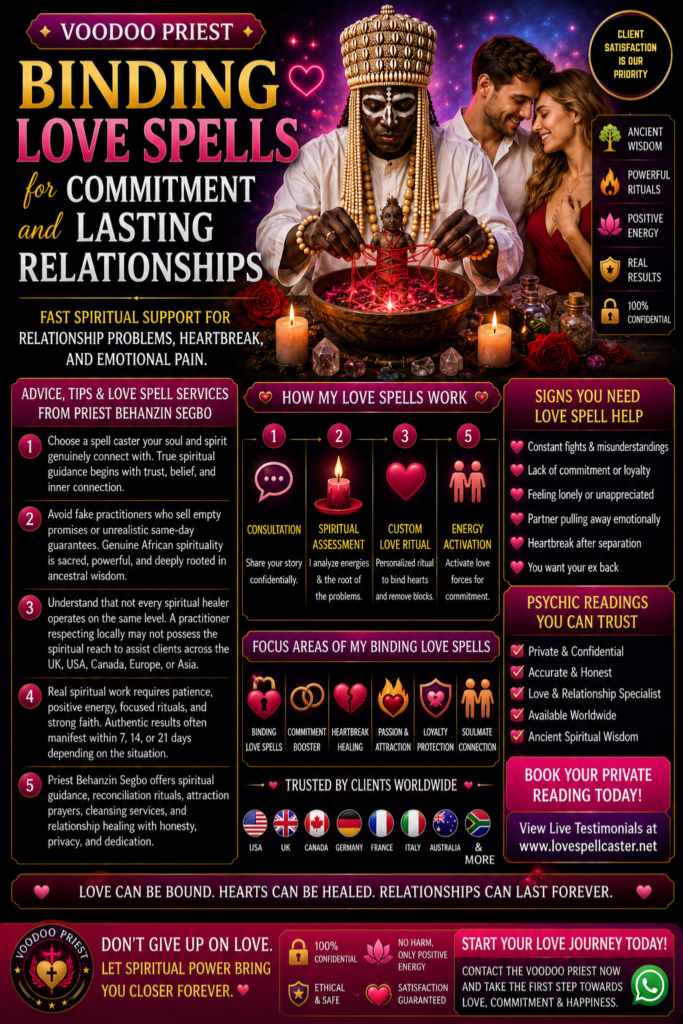 Binding Love Spells for Commitment and Lasting Relationships