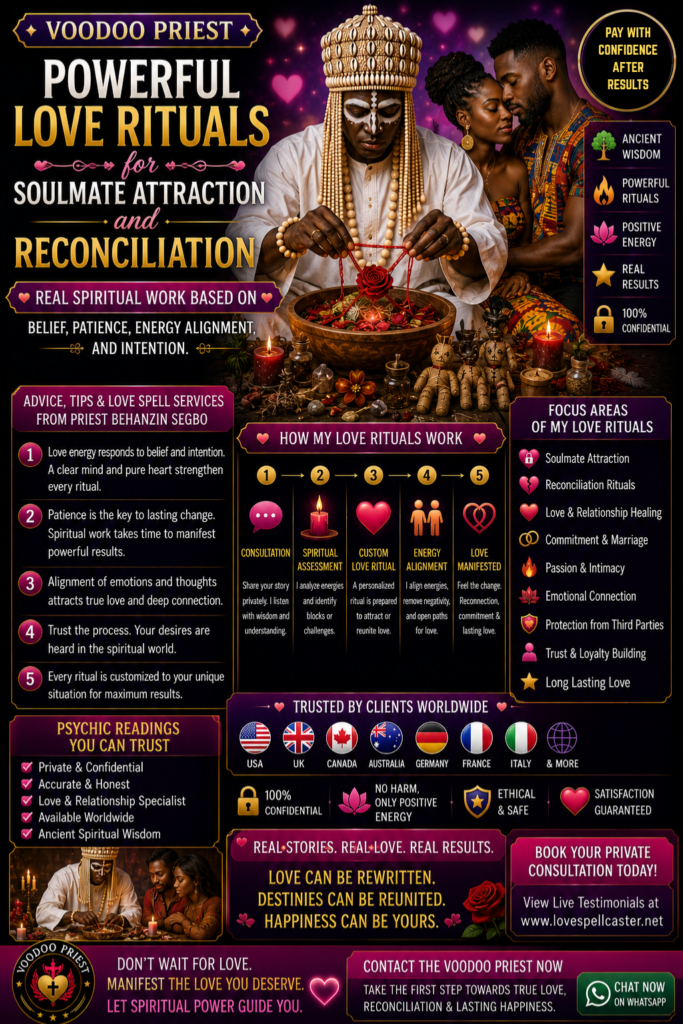 Powerful Love Rituals for Soulmate Attraction and Reconciliation