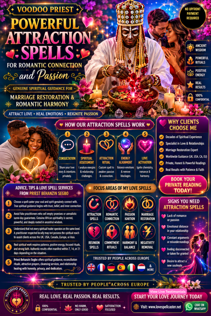 Powerful Attraction Spells for Romantic Connection and Passion