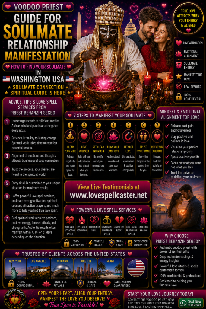 How to Find Your Soulmate in Washington USA soulmate connection spiritual guide is here