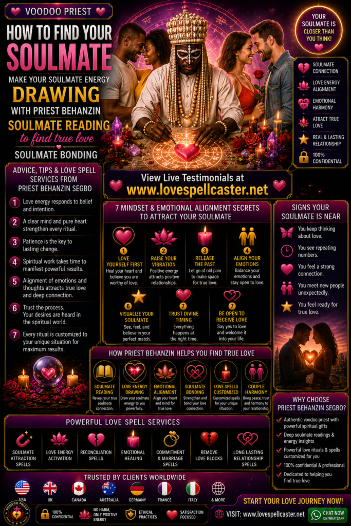 Make you soulmate energy drawing with Priest Behanzin Soulmate reading to find true love Soulmate Bonding