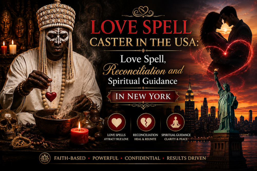 Love Spell Caster in the USA - Love Spell - Reconciliation and Spiritual Guidance in New York